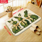 Floor Mat - Non-Slip Microfiber Bunny
