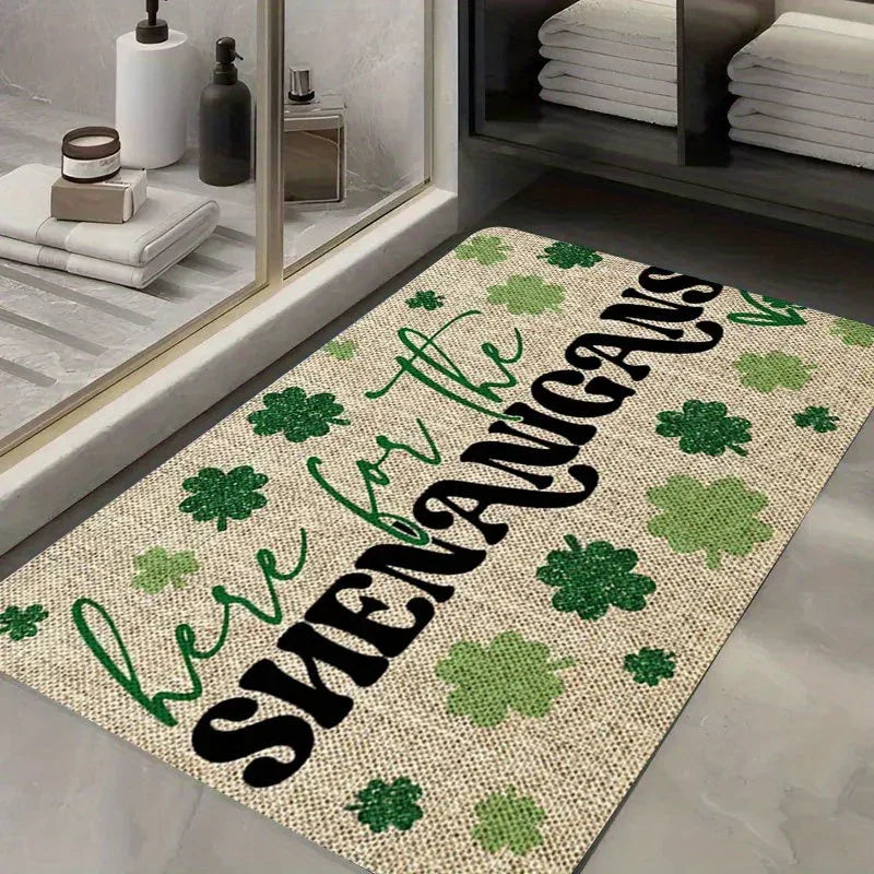 Floor Mat - Non-Slip Rubber Glitter
