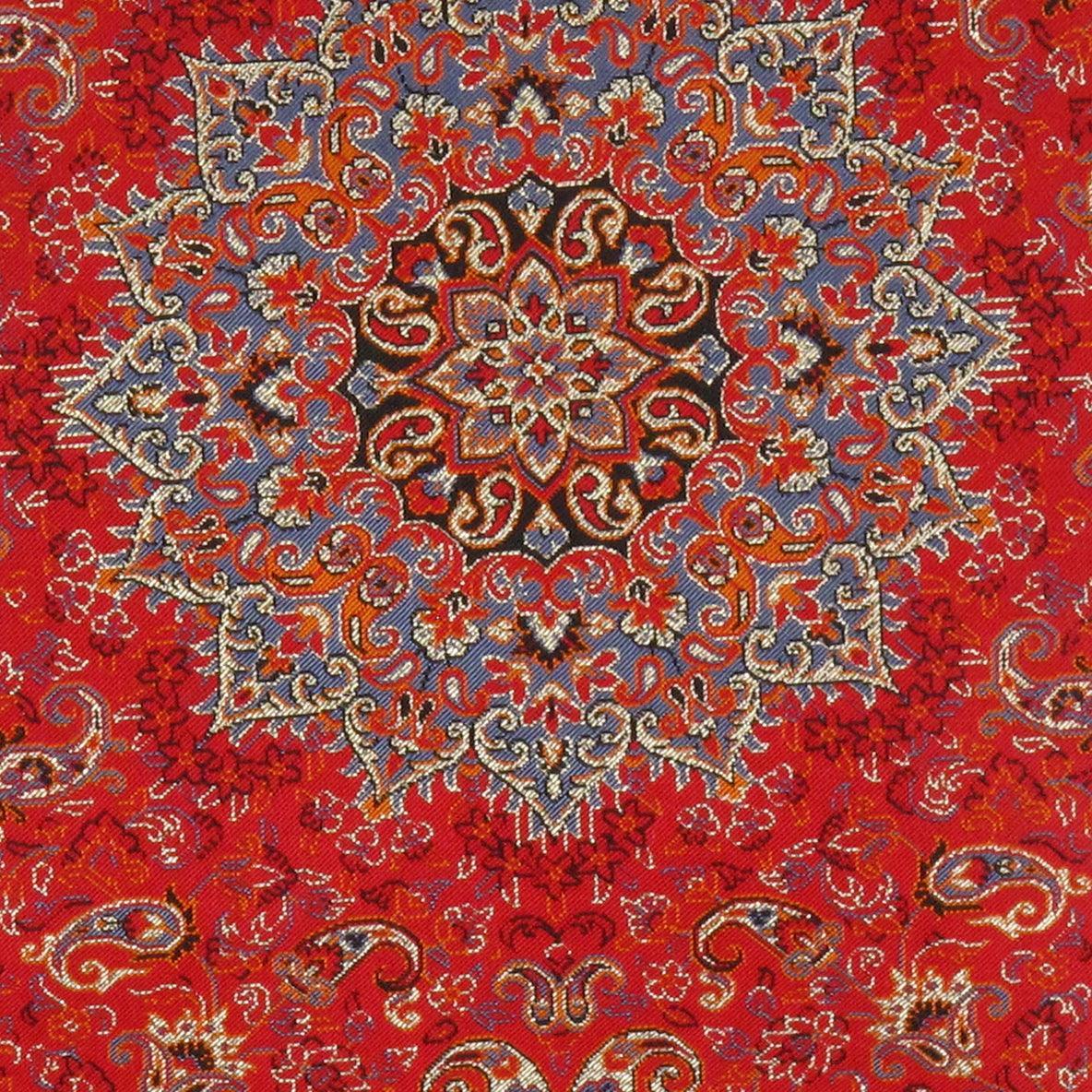 Canvello Silk Termeh Floral Design - 20'' X 20", back view - House Of Avana