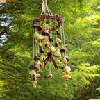 "Floral Harvest Chime" Vine Wreath Seed Chime