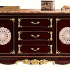 Wall Art - Floral Oak Wood Natural, lifestyle image - House Of Avana