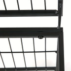 6-tier Metal Garden Cart Stand Iron Plant Rack Home Porch Flower Display Holder - House Of Avana