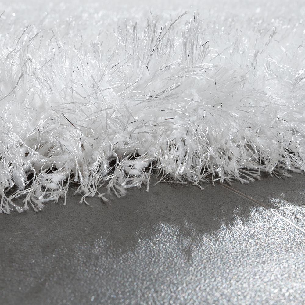 Fluffy White Rug Shaggy For Living Room Soft & Shimmering RugYourHome