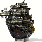 Adult Metal 3D Puzzle, Flying Dutchman Pirate Ship Model Kit, 3D Ship Model Building Kit, DIY Craft Kit, Suitable for Family Time, Difficult 3D Puzzle, Exquisite Birthday Gift House Of Avana