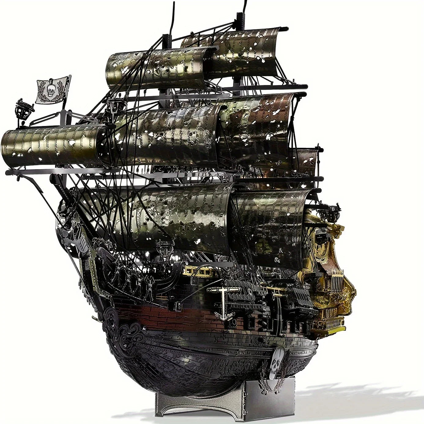 Adult Metal 3D Puzzle, Flying Dutchman Pirate Ship Model Kit, 3D Ship Model Building Kit, DIY Craft Kit, Suitable for Family Time, Difficult 3D Puzzle, Exquisite Birthday Gift House Of Avana