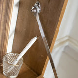 Fold Down Oak Wood Wall Shelf - House of Avana