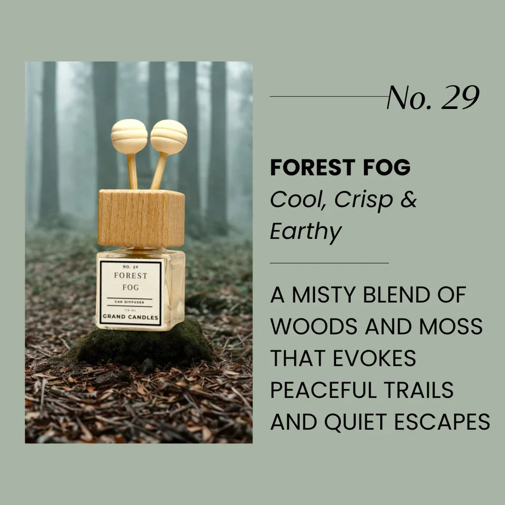 Forest Fog Car Diffuser Grand Candles LLC