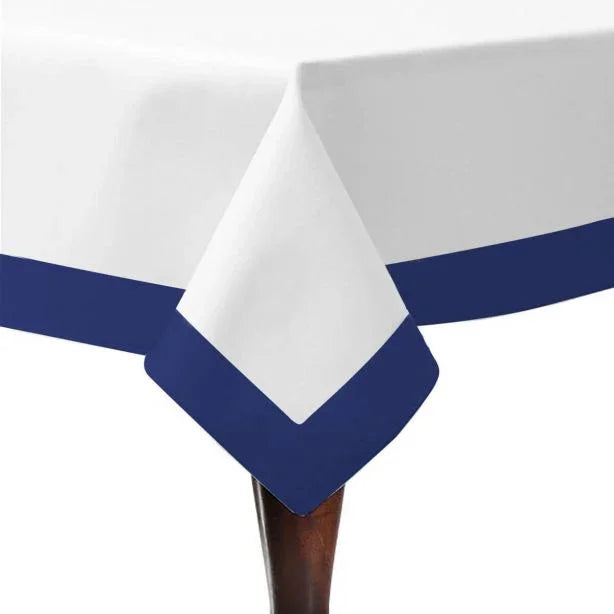 Border Frame Cotton Table Cloth - House Of Avana