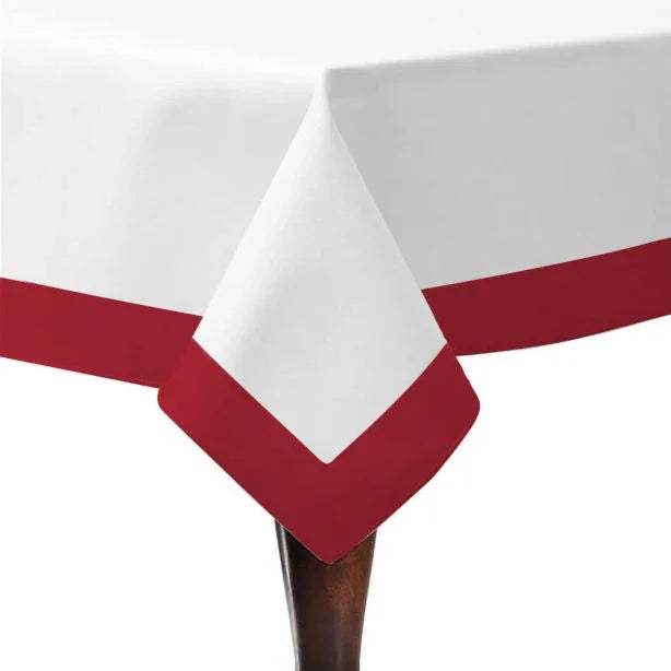 Border Frame Cotton Table Cloth - House Of Avana