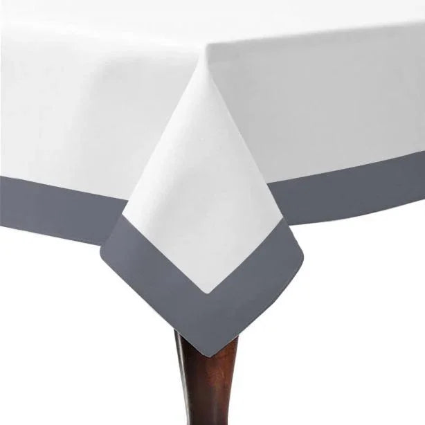 Border Frame Cotton Table Cloth - House Of Avana