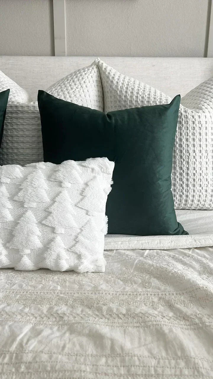 Fraser Fir Lumbar Pillow Cover Busa Designs