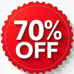 70% OFF