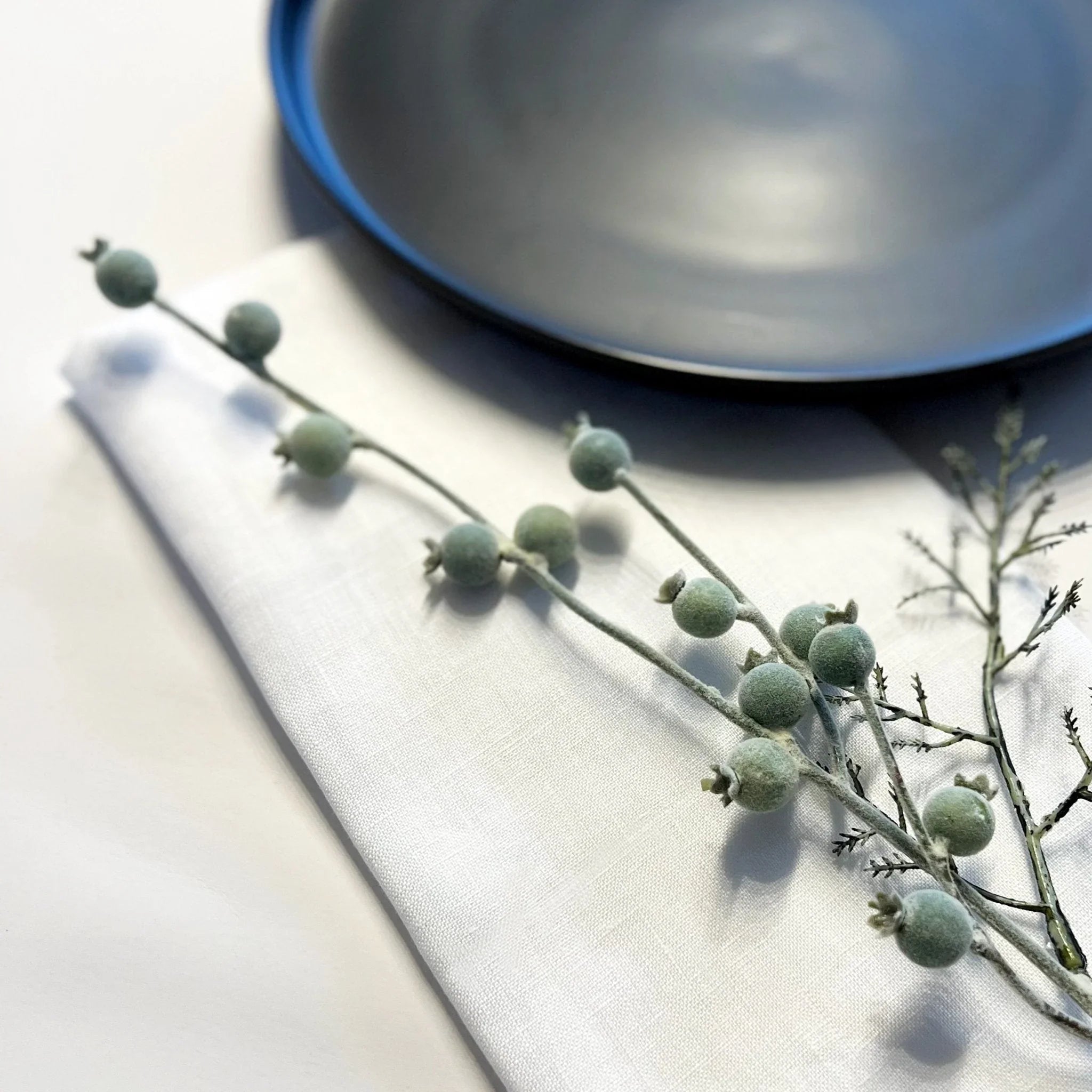 French Linen Napkin - Set of 4 Tea + Linen