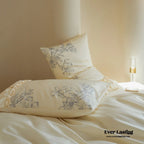 French Vintage Long-Staple Cotton Ruffle Bedding Set Ever Lasting