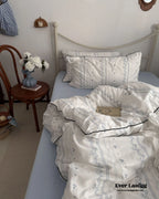 Fresh Jasmine Floral Bedding Set Ever Lasting