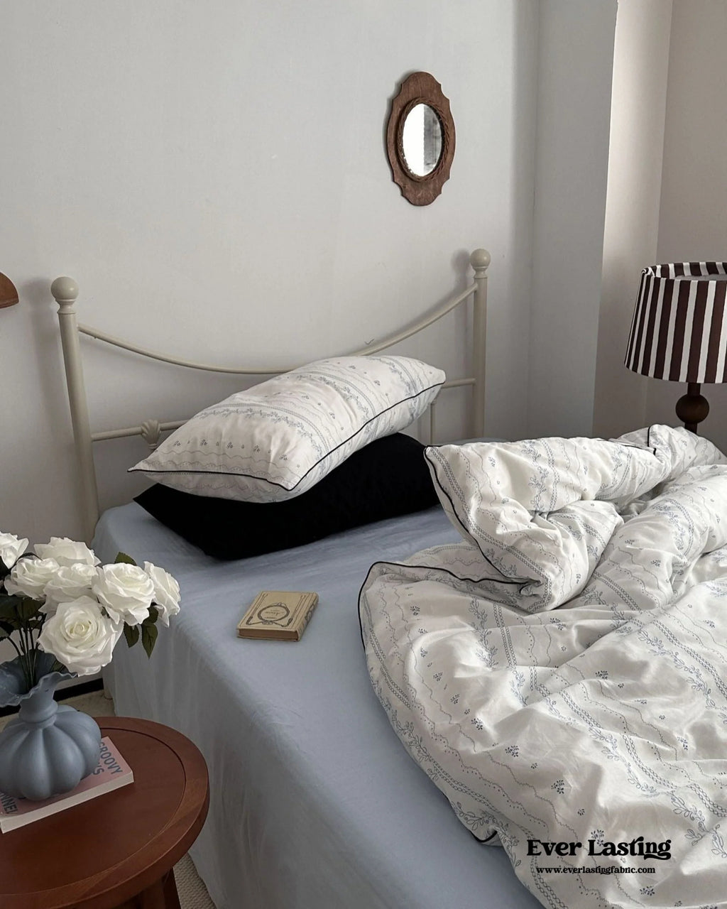 Fresh Jasmine Floral Bedding Set Ever Lasting