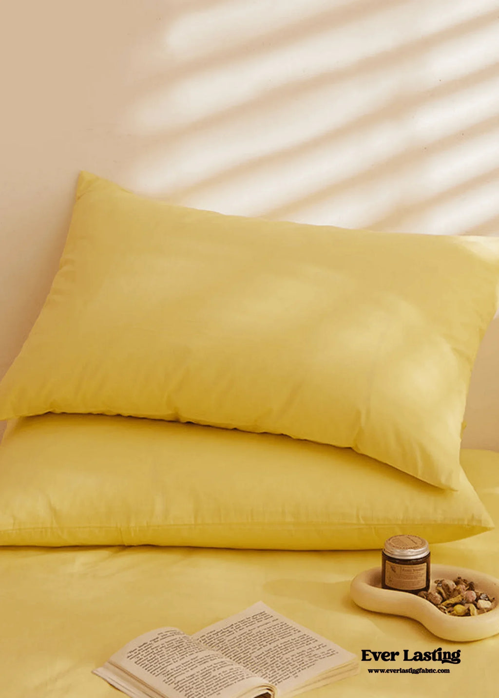 Fresh Plaid Washed Cotton Pillowcases Ever Lasting