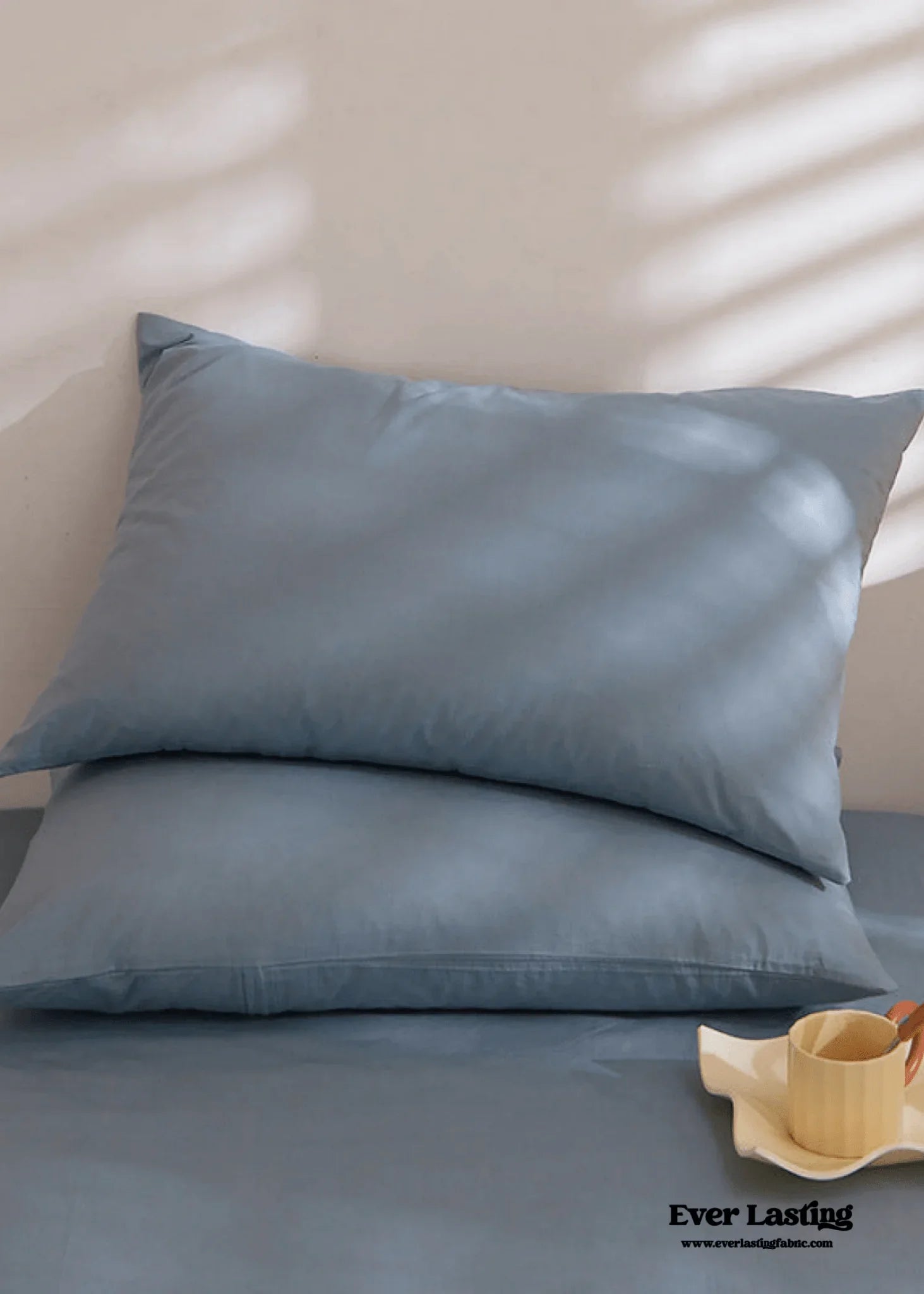 Fresh Plaid Washed Cotton Pillowcases Ever Lasting