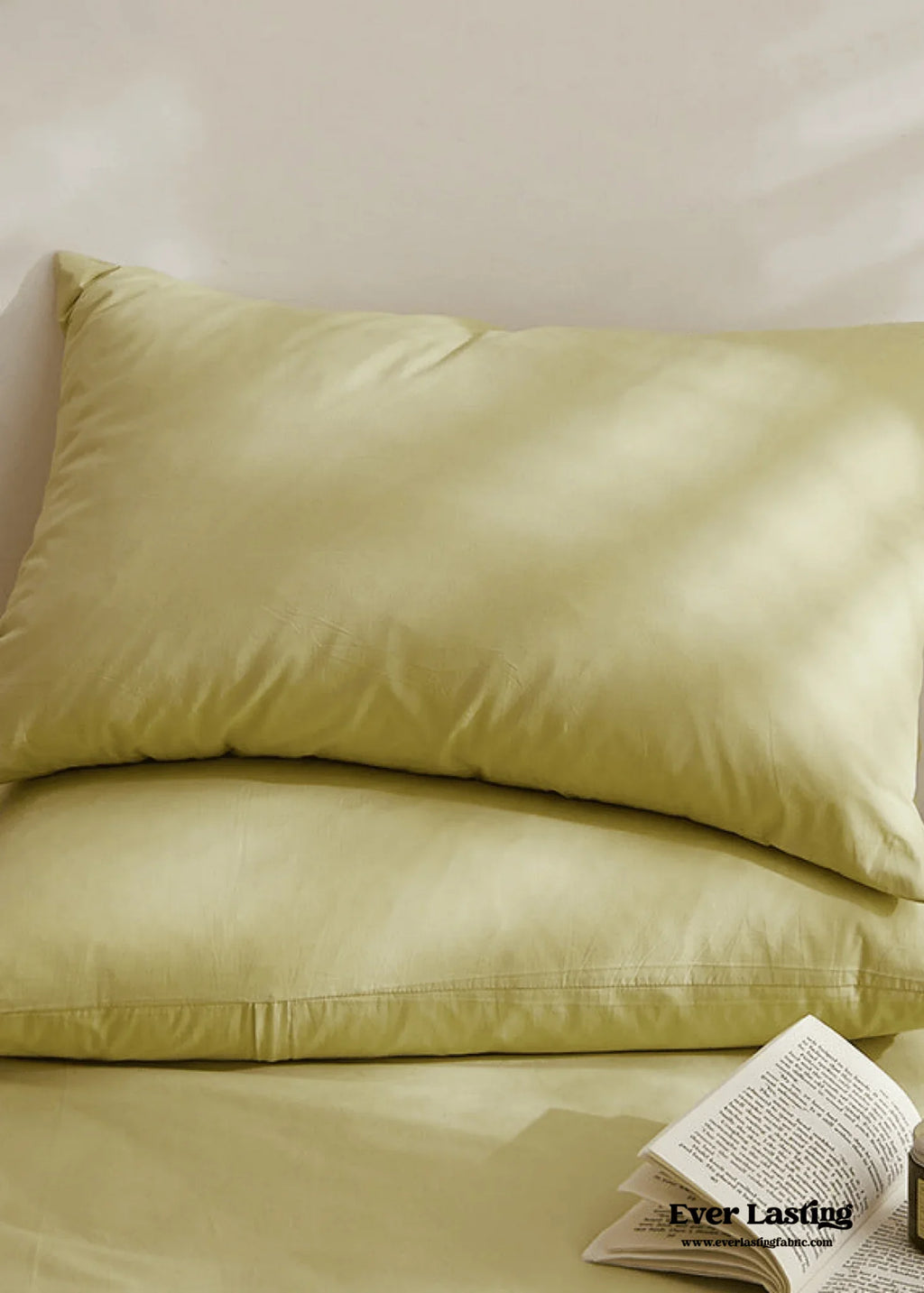 Fresh Plaid Washed Cotton Pillowcases Ever Lasting