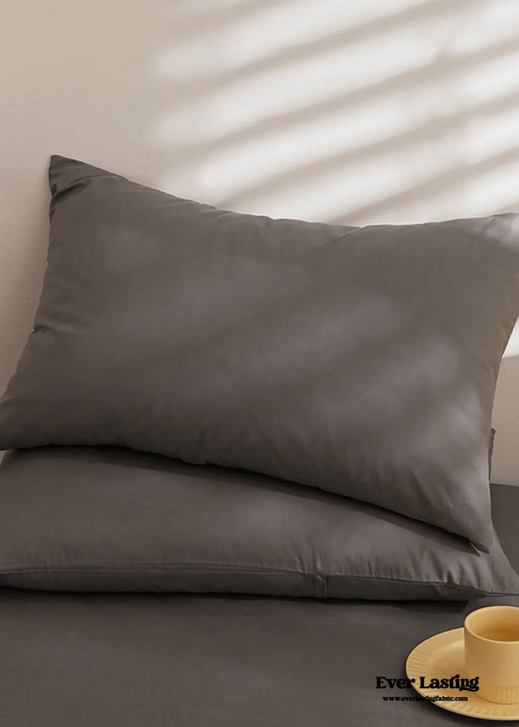 Fresh Plaid Washed Cotton Pillowcases Ever Lasting