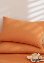 Fresh Plaid Washed Cotton Pillowcases Ever Lasting