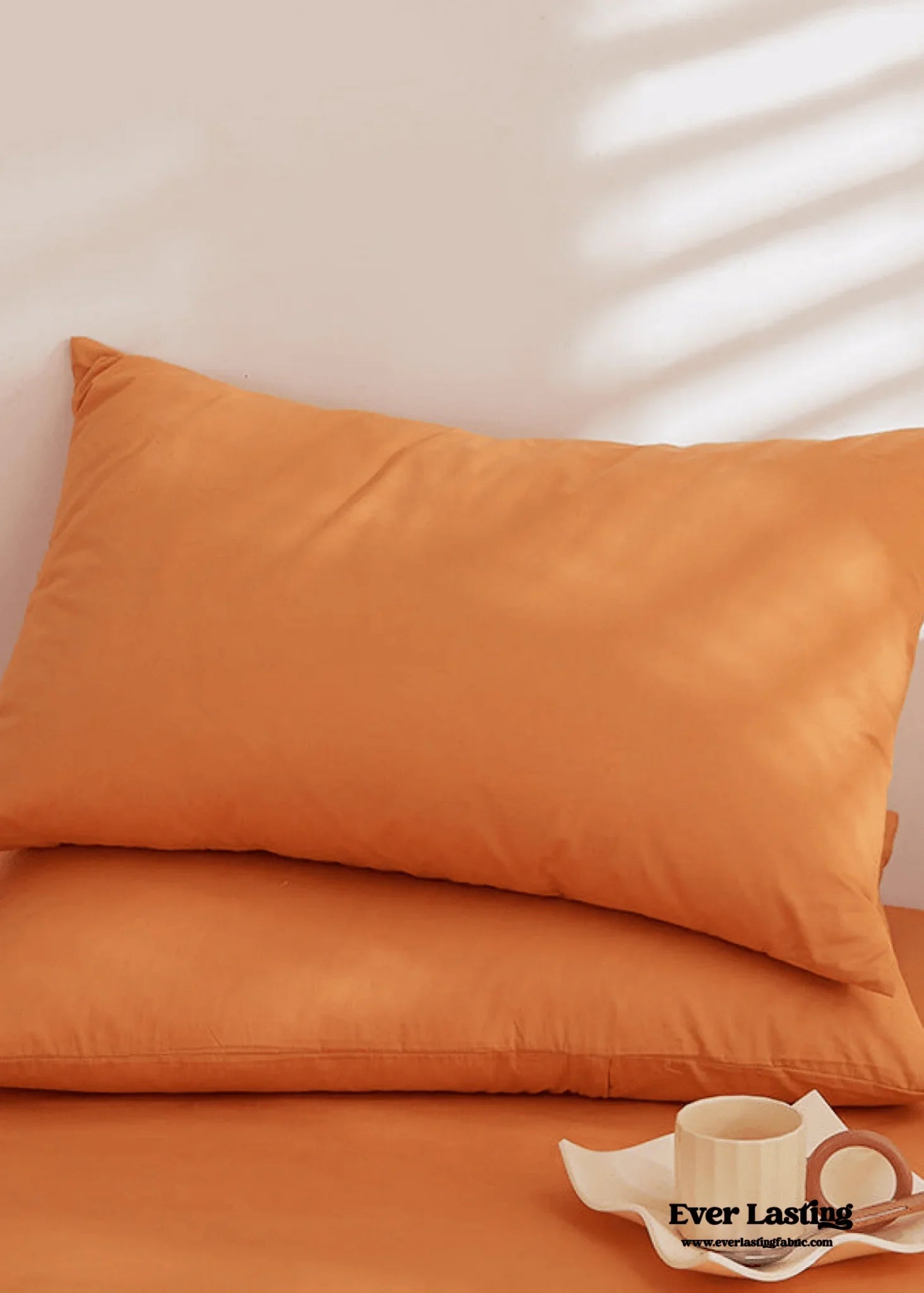 Fresh Plaid Washed Cotton Pillowcases Ever Lasting