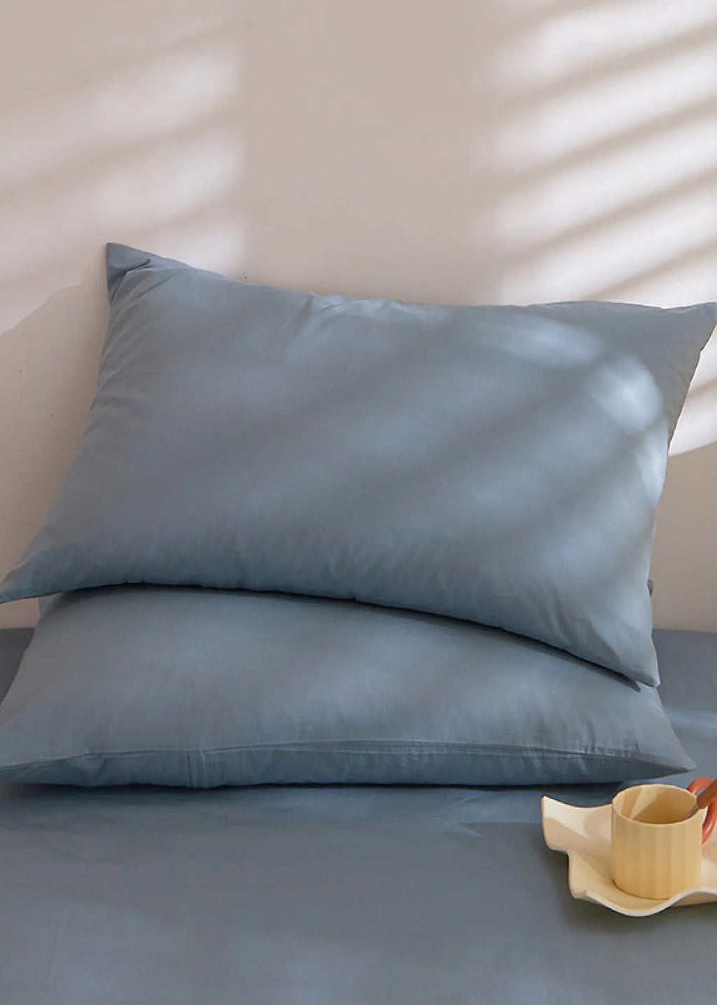 Fresh Plaid Washed Cotton Pillowcases Ever Lasting