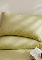 Fresh Plaid Washed Cotton Pillowcases Ever Lasting
