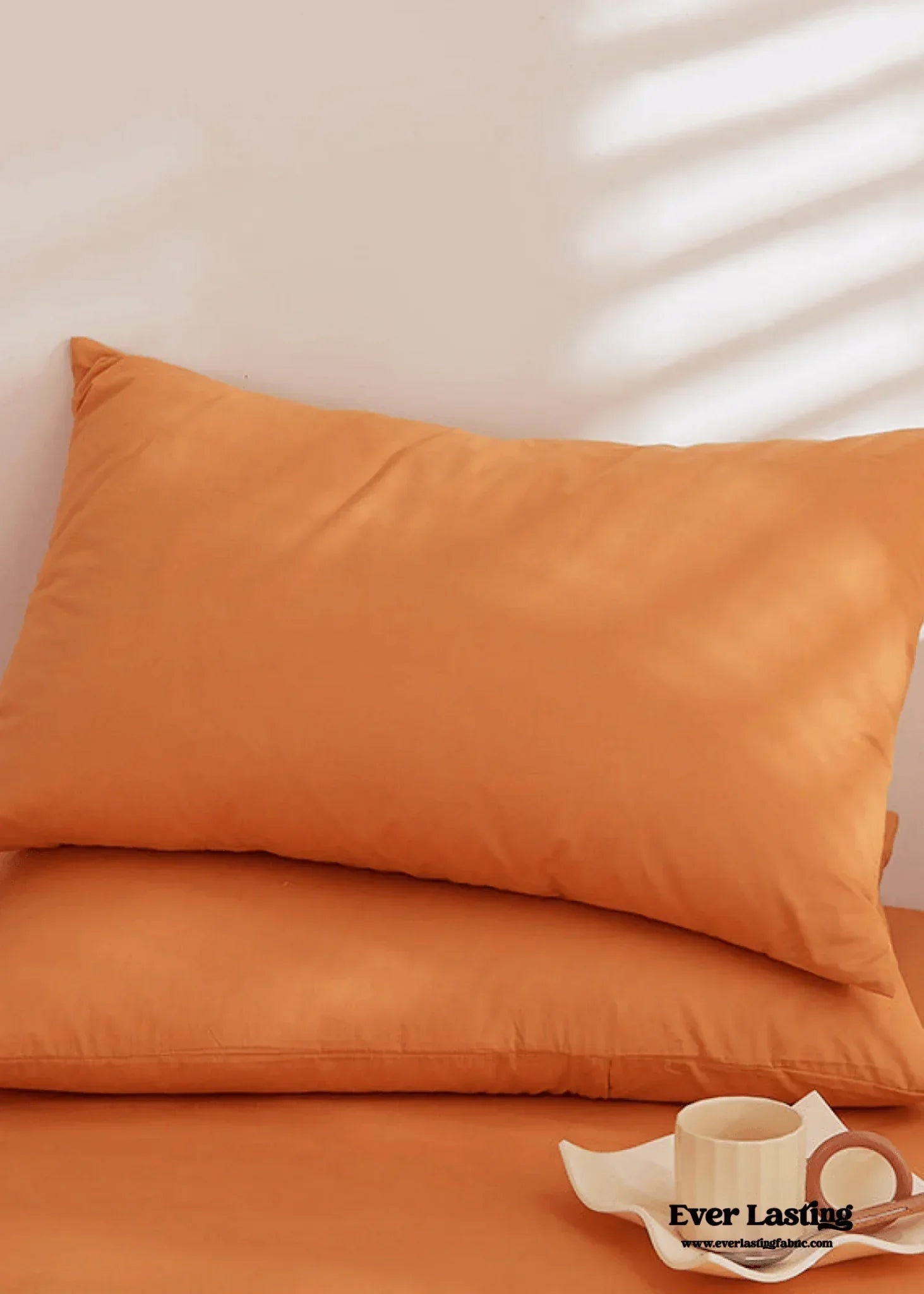Fresh Plaid Washed Cotton Pillowcases Ever Lasting