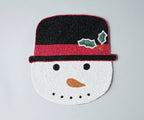 Frosty Snowman Placemat, Christmas Placemat, Snowman Placemat Payton James