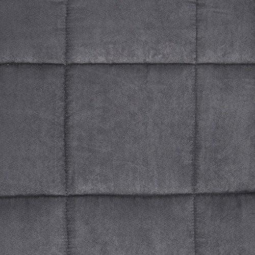 Full/Queen Plush Sherpa Reversible Micro Suede Comforter Set in Gray