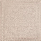 Full/Queen Size 3 Piece Reversible Scalloped Edges Microfiber Quilt Set in Blush