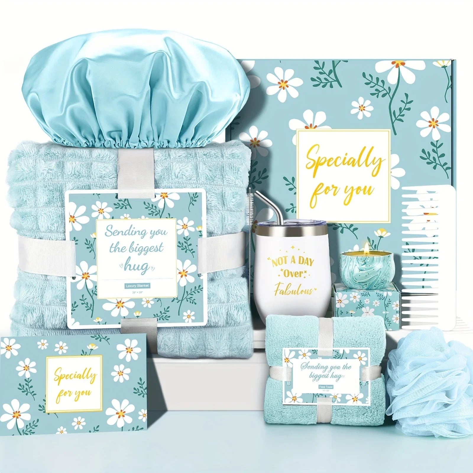 [Self Care Gifts] Self Care Gifts For Women, Mothers Day Gifts For Mom, Get Well Soon Gifts Basket Care Package, Birthday Gifts Box For Women, Gifts For Her Mom Friend Sister Wife House Of Avana