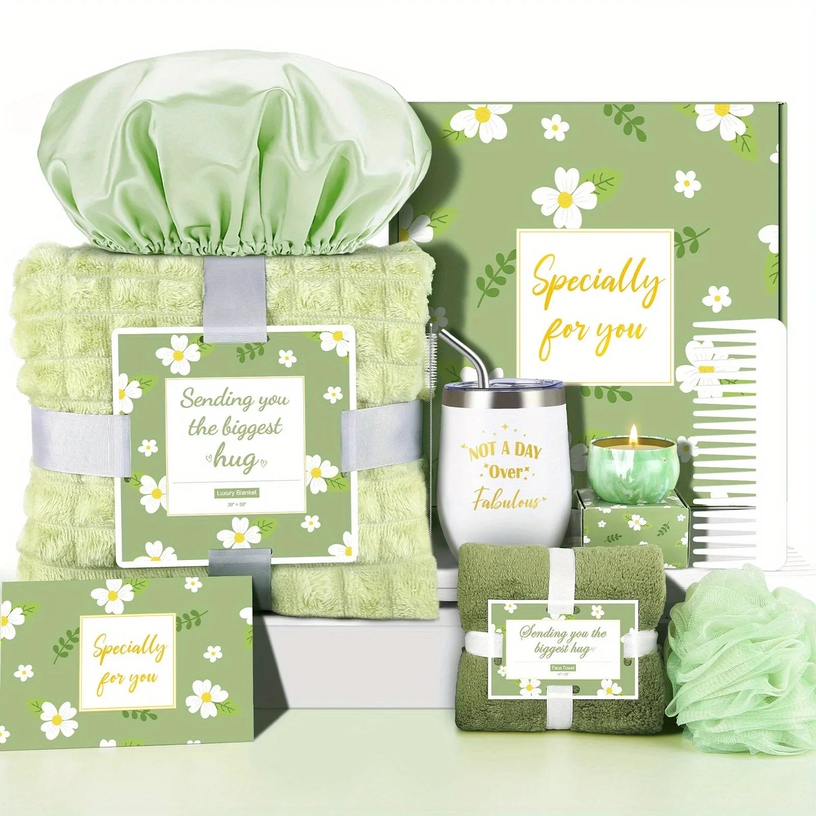 [Self Care Gifts] Self Care Gifts For Women, Mothers Day Gifts For Mom, Get Well Soon Gifts Basket Care Package, Birthday Gifts Box For Women, Gifts For Her Mom Friend Sister Wife House Of Avana