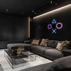 Gamer Plexiglass Neon Art, Gamer Neon Sign, Neon Light Sign, Neon Wall Art Peony Atelier