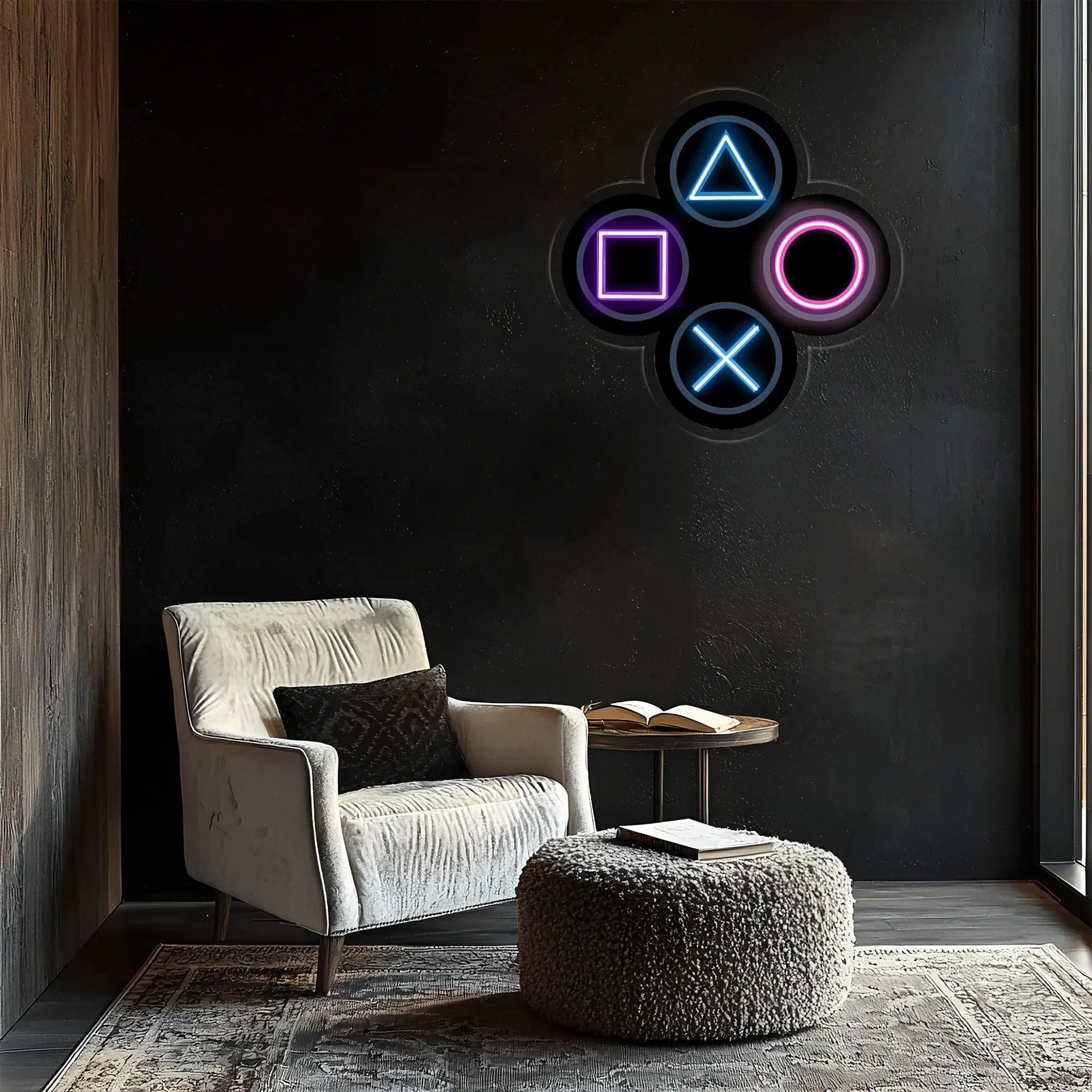 Gamer Plexiglass Neon Art, Gamer Neon Sign, Neon Light Sign, Neon Wall Art Peony Atelier