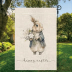 Garden Flag - Waterproof Burlap 12x18inch