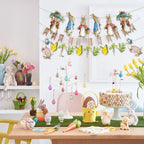 Garland - Decorative Colorful Bunny 6ft