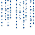 Garland - Glitter Gold Star Streamer