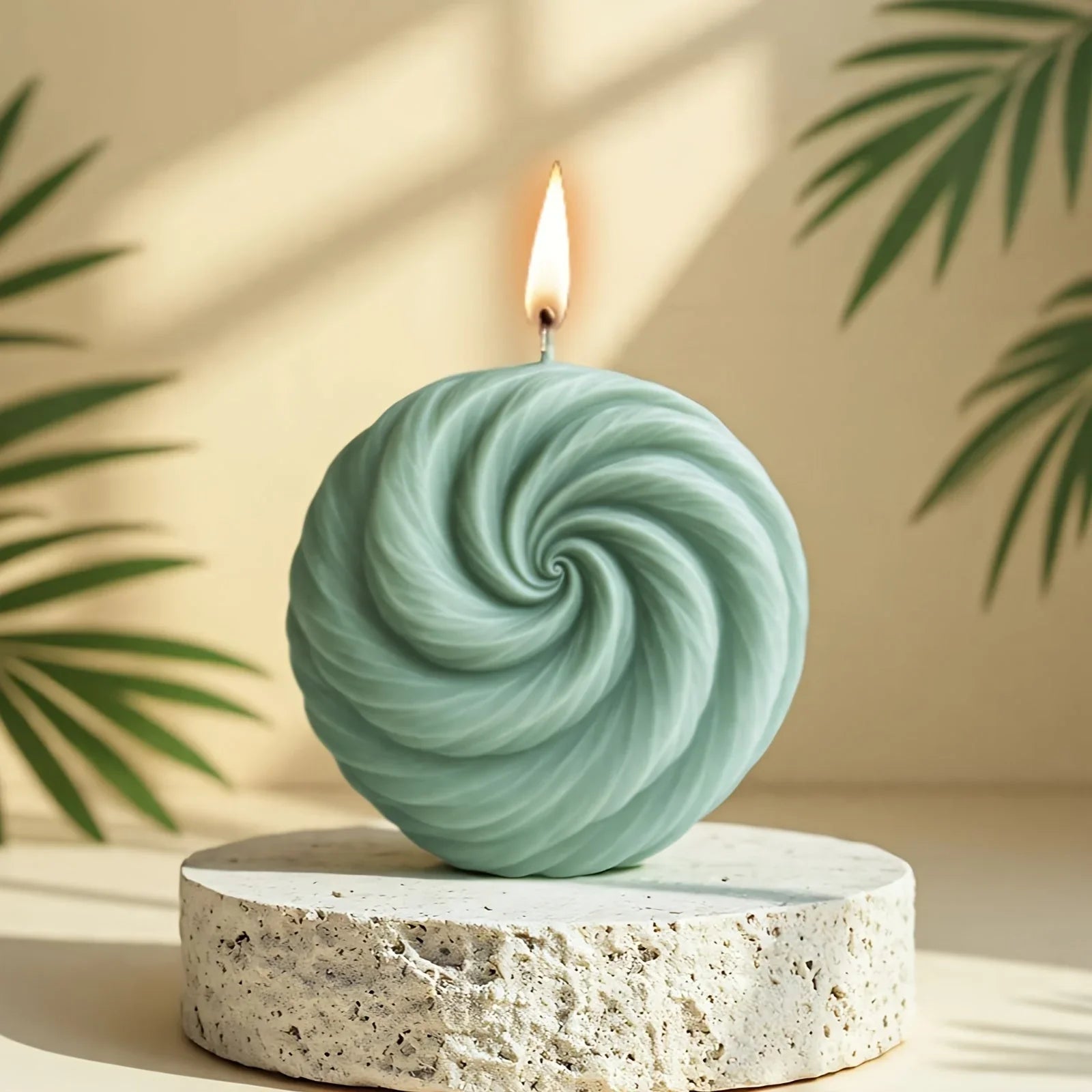S Geometric Spiral Candle Molds - Diy Handmade Candles, Soap, Plaster Clay Supplies - Reusable and Easy... - House Of Avana