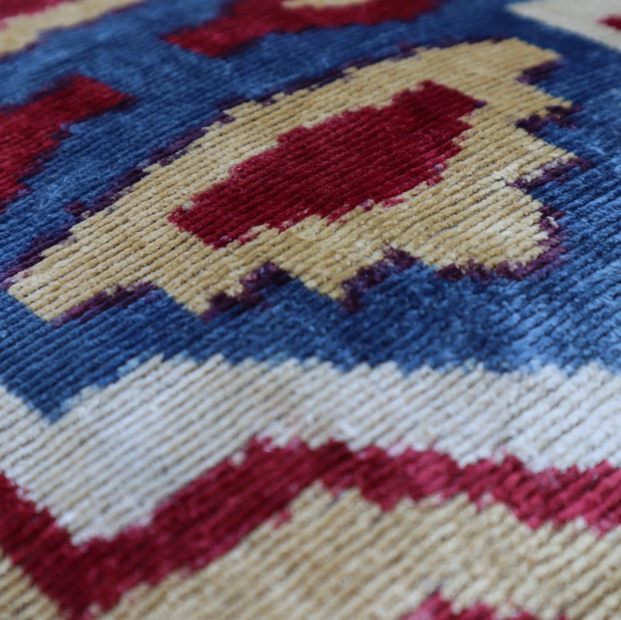 Canvello Geometric Multi Color Throw Pillows - 20x20, detail shot - House Of Avana