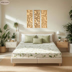 Wall Art - Geometric Wooden 3d, lifestyle image - House Of Avana