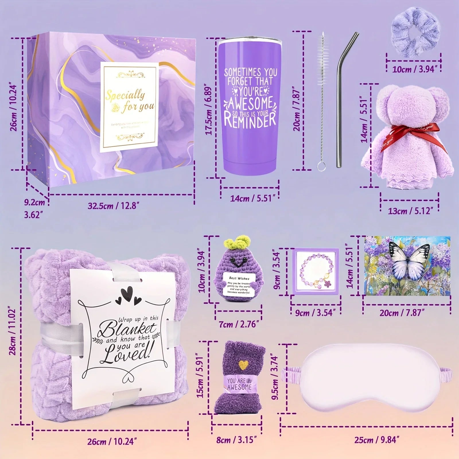 Gifts for Women Lavender Gifts Set - House Of Avana