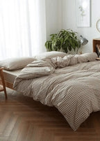 Gingham Bedding Set / Pink Ever Lasting