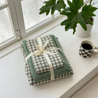 Gingham Bedding Set / Pink Ever Lasting