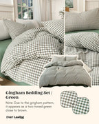 Gingham Bedding Set / Pink Ever Lasting
