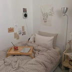 Gingham Bedding Set / Pink Ever Lasting