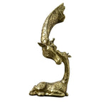 Simulation Giraffe Statue Modern Figurines Animal Statue Decorative Giraffe Figures for Cabinet Party Bedroom Office Desk - House Of Avana