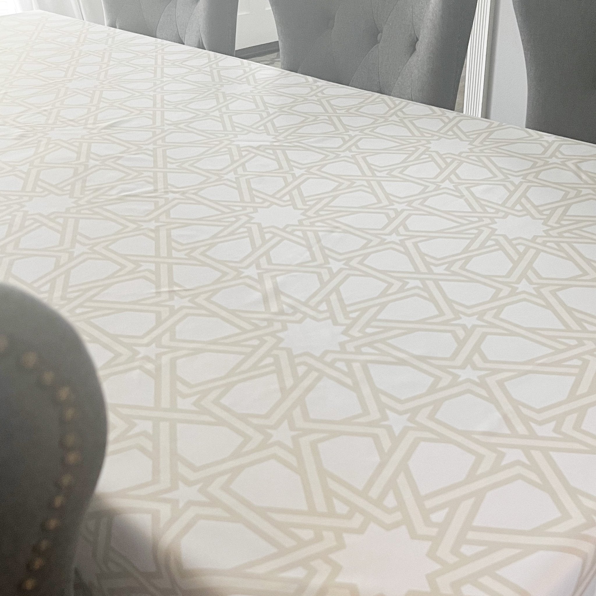 Girih Tablecloth Tea + Linen