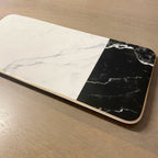 Giulia Marble Platter Tea + Linen
